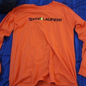 Long sleeve saint laurent shirt